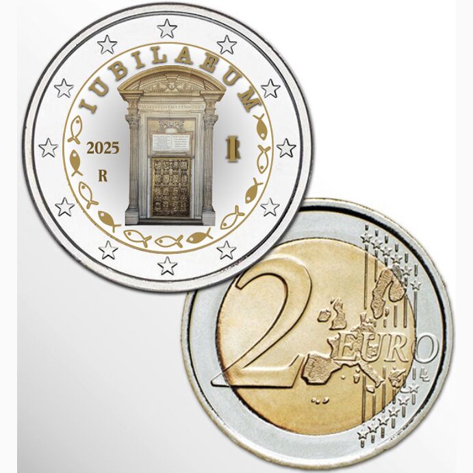 2 EURO ITALIA 2025 - GIUBILEO