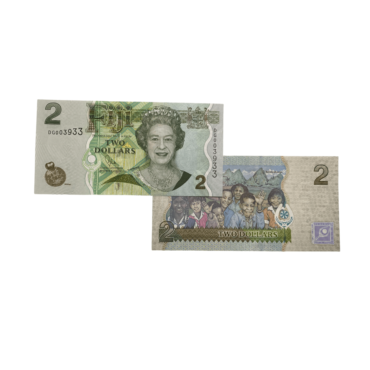 FIJI - 2 DOLLARS ACTING