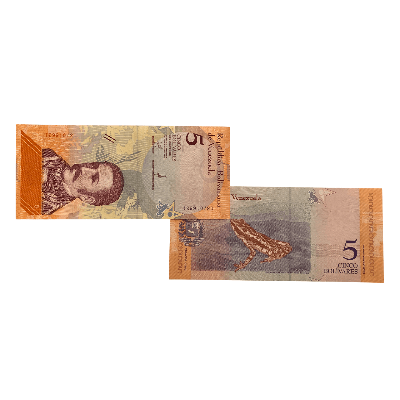 VENEZUELA - 5 BOLIVARES