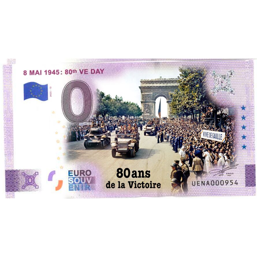 8 MAI 1945 : 80TH VE DAY - COLORATA