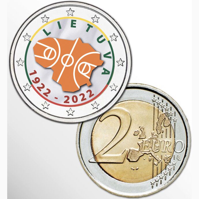 2 EURO COLORATO LITUANIA 2022 - PALLACANESTRO