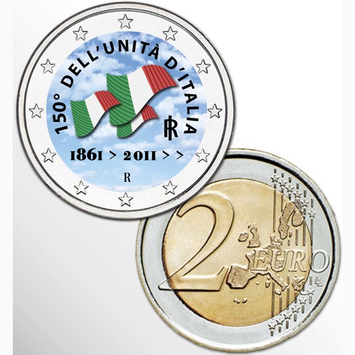 2€ COMMEMORATIVO ITALIA 2011 - 150° DELL'UNITA' D'ITALIA