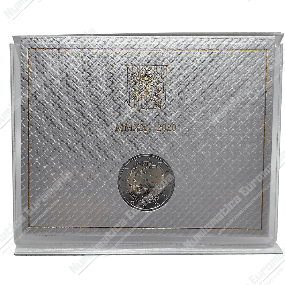 2€ VATICANO 2020 - 100° PAPA G.P. II - FDC