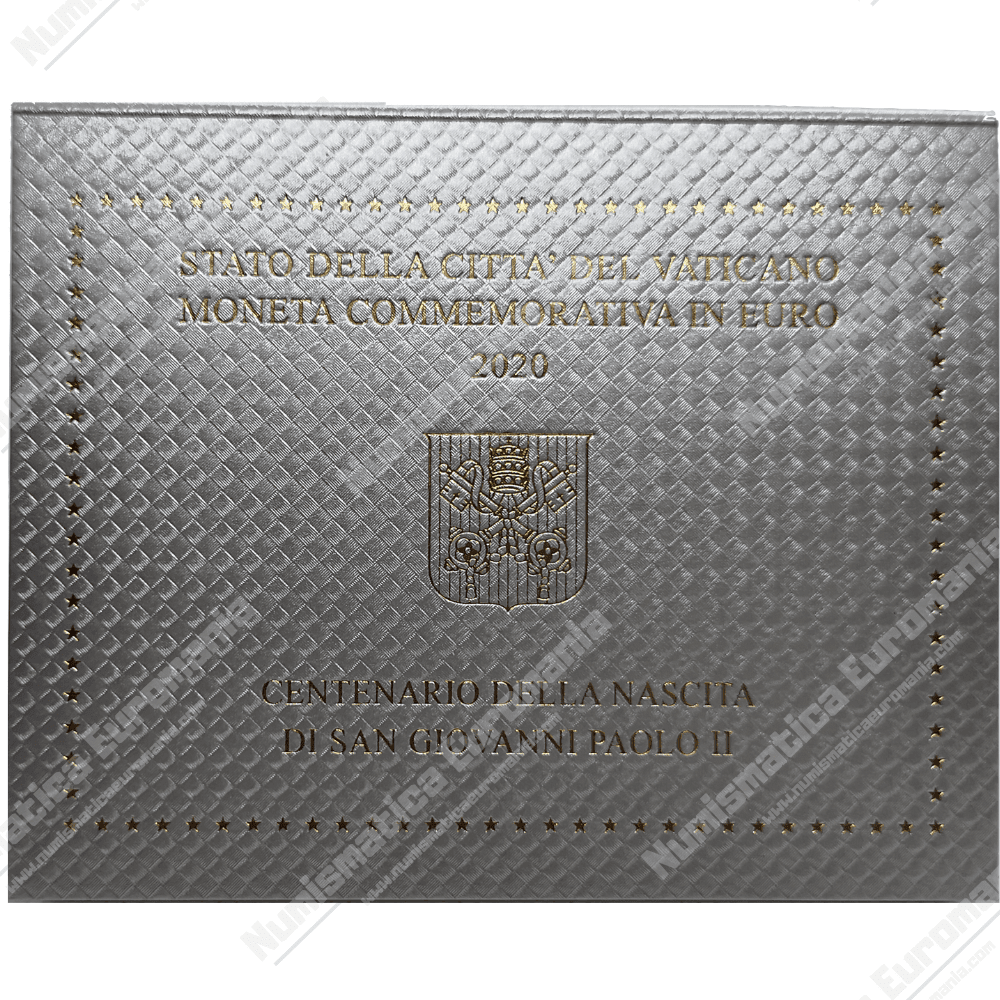 2€ VATICANO 2020 - 100° PAPA G.P. II - FDC - immagine 2