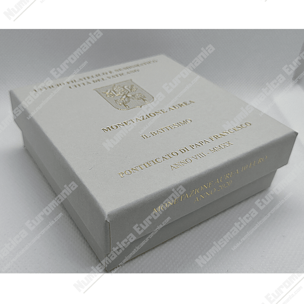 10€ AU VATICANO 2020 - IL BATTESIMO - immagine 2