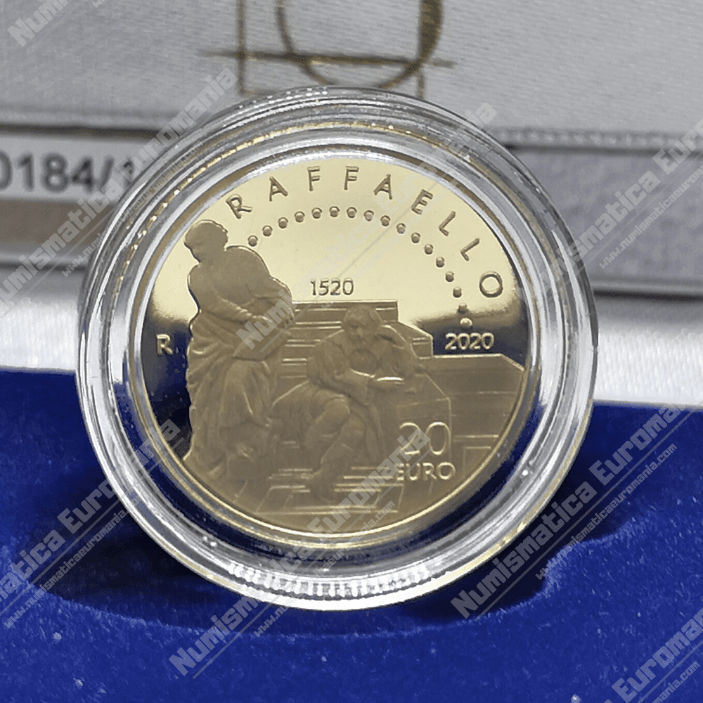 20€ Au 500° Ann. Raffaello Sanzio 2020 - immagine 4