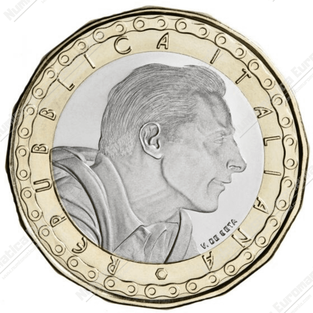 5€ "Centenario della nascita di Fausto Coppi" 2019 - immagine 3