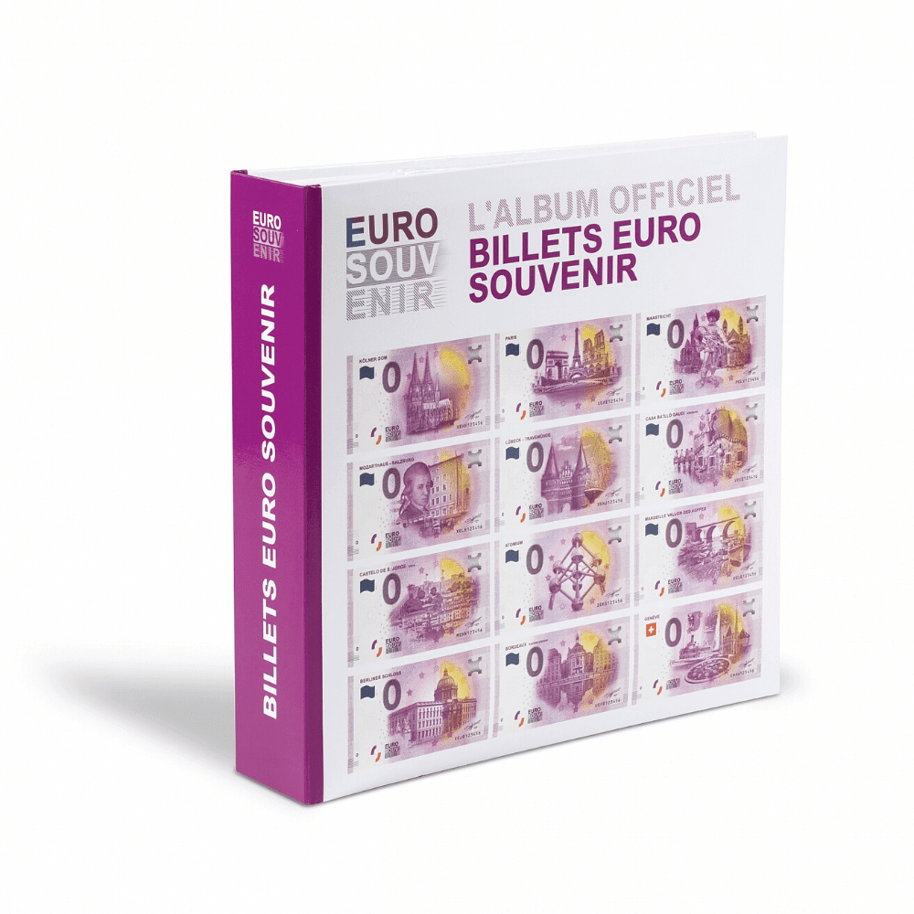ALBUM PER 200 BANCONOTE "EURO SOUVENIR"