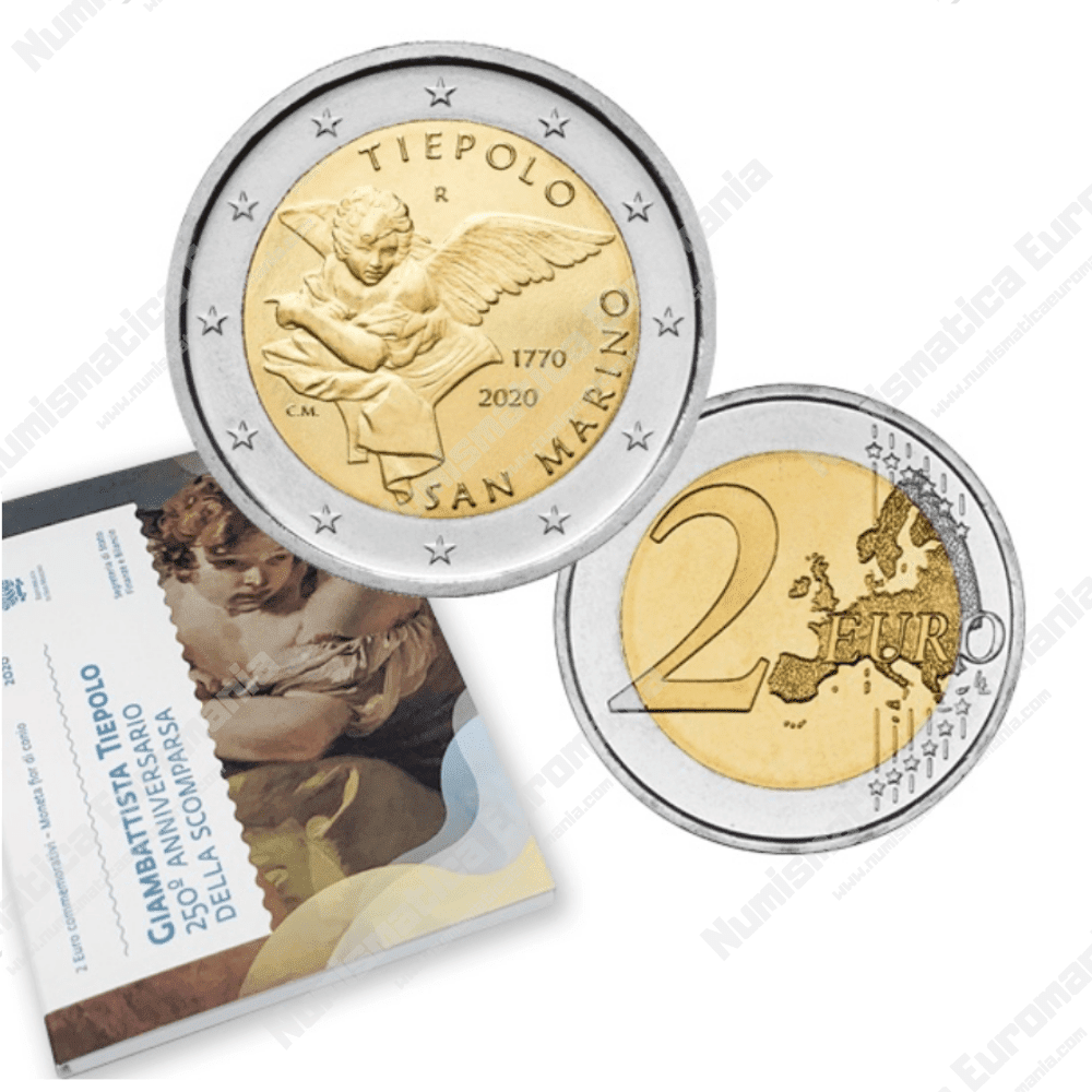 2€ San Marino 2020 Giambattista Tiepolo
