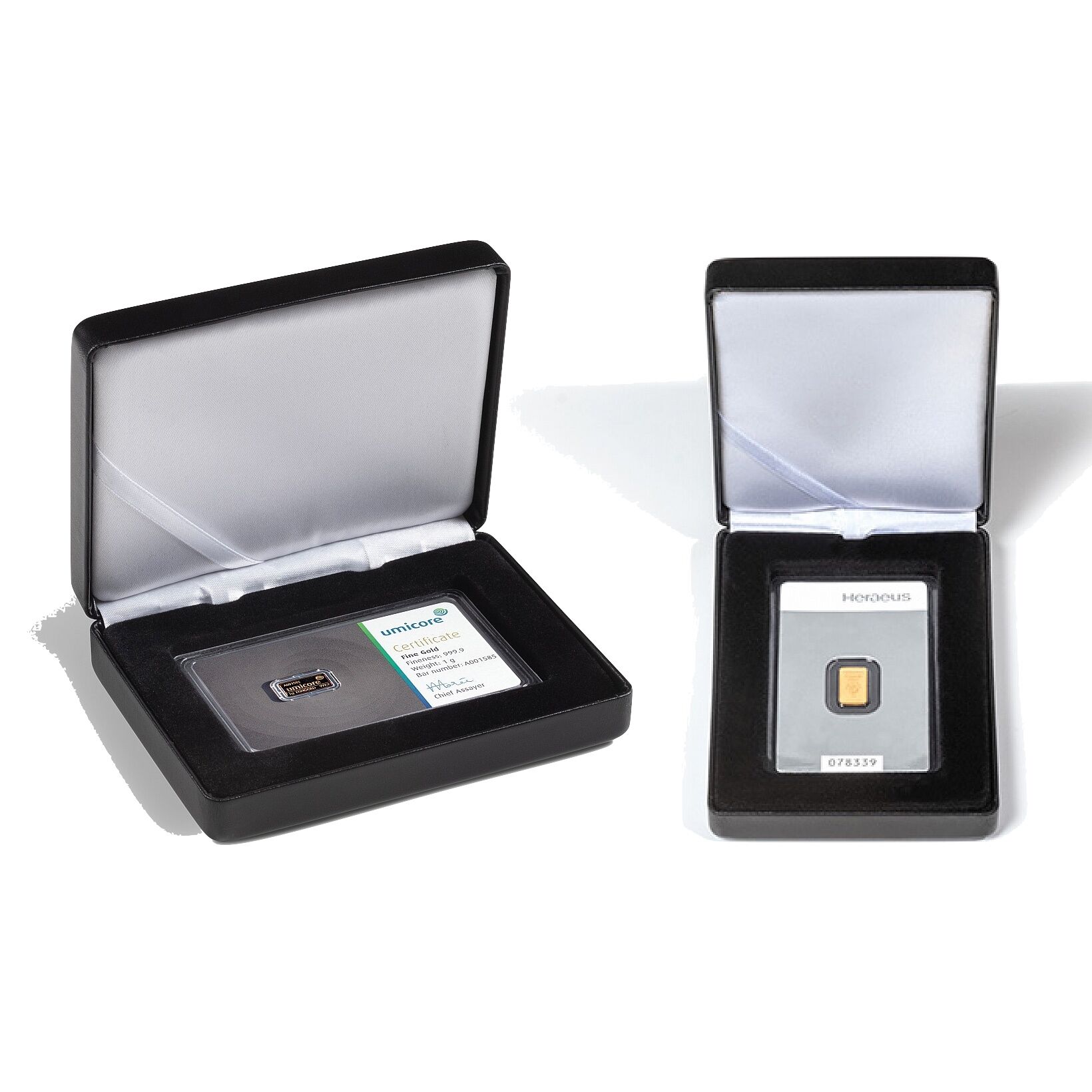 Astucci NOBILE per lingotti  in  Blister