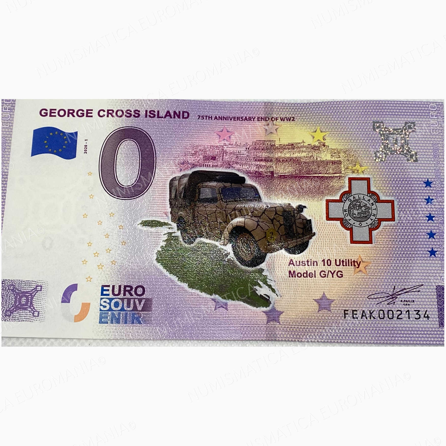 GEORGE CROSS ISLAND - COLORATA