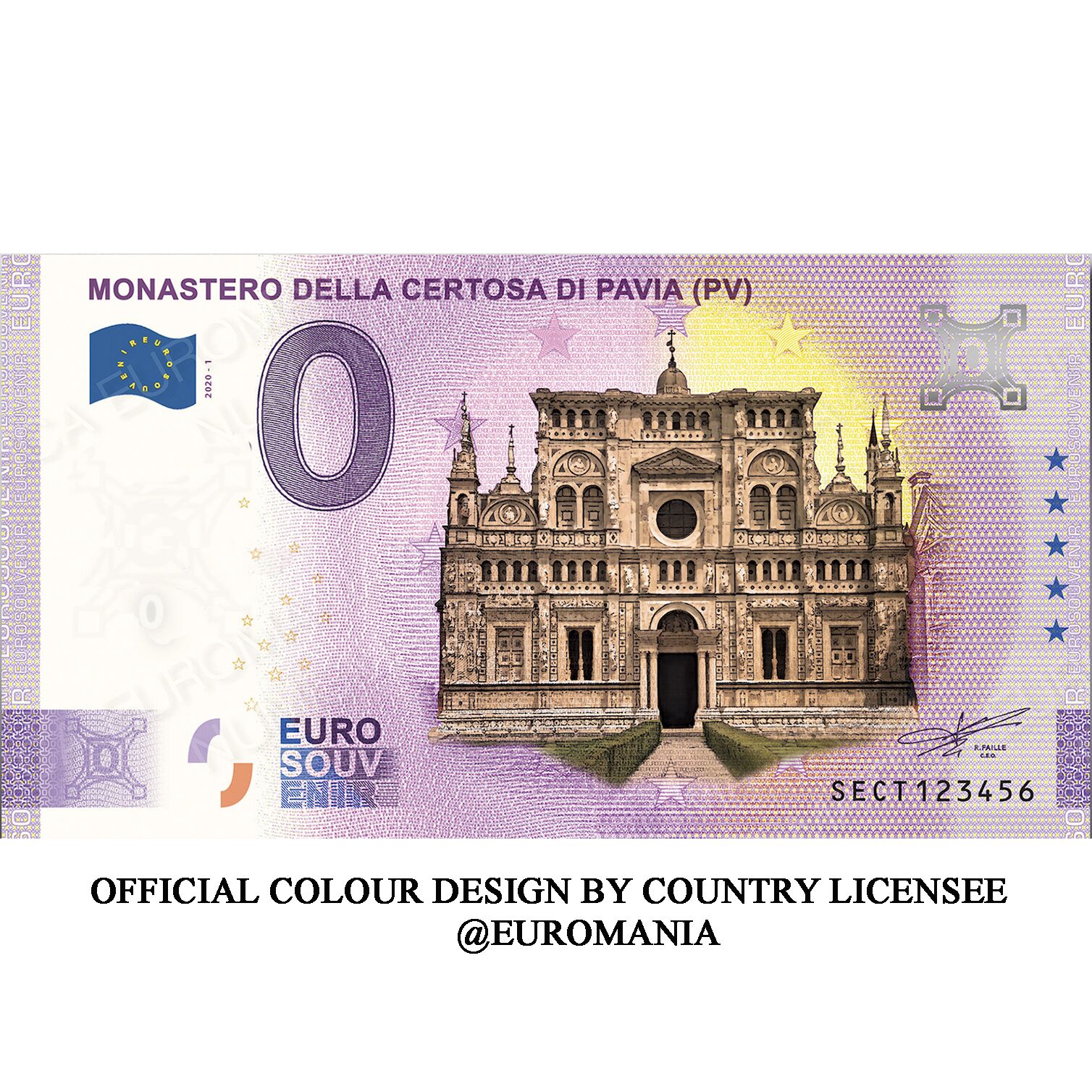 MONASTERO CERTOSA DI PAVIA - COLORATA