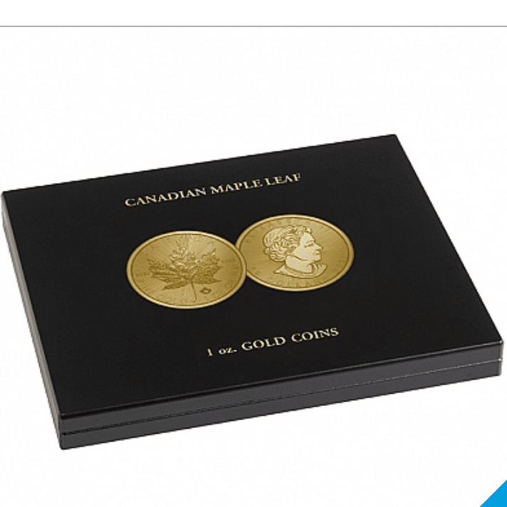 COFANETTO PORTAMONETE VOLTERRA << MAPLE LEAF D'ORO>> - immagine 2