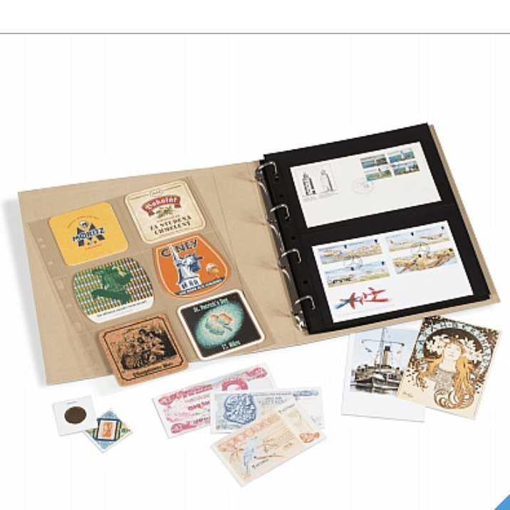 Cartella ad anelli GRANDE PUR - vuota