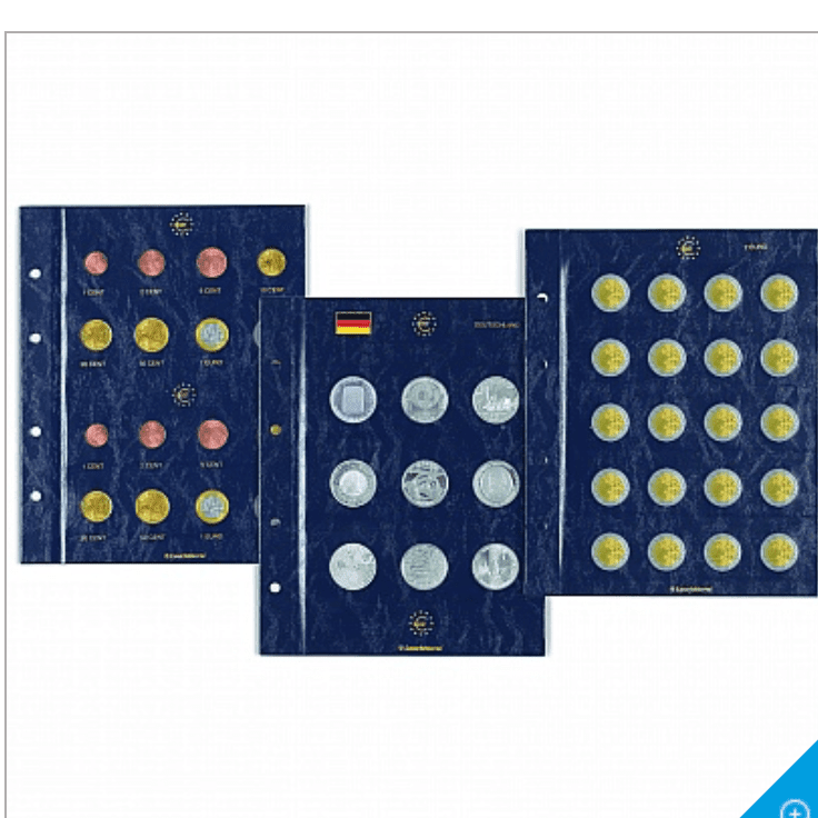 Fogli portamonete EURO VISTA