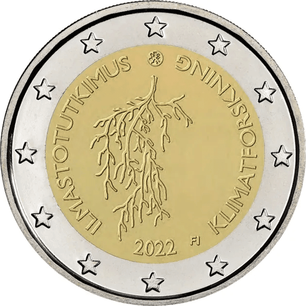 2€ FINLANDIA 2022 CLIMA