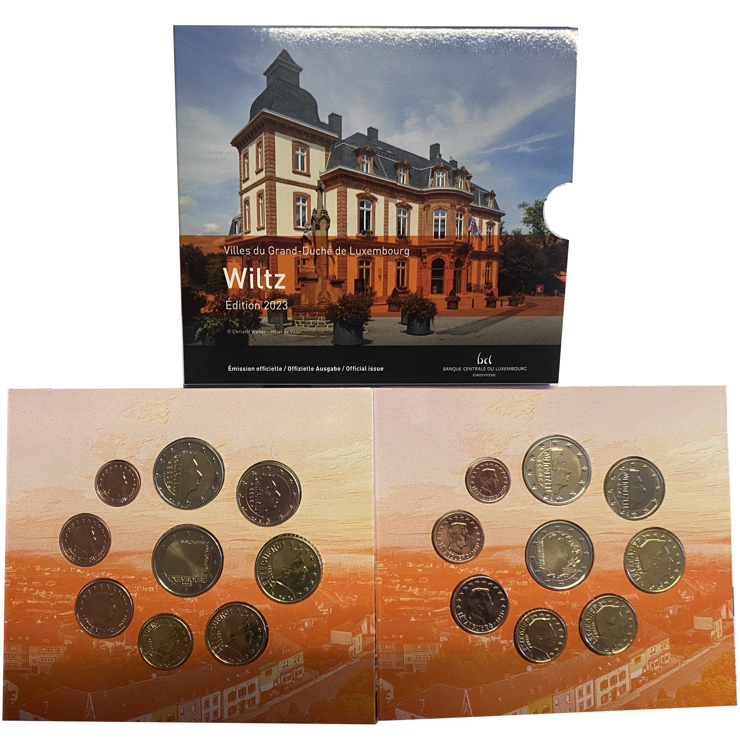 SERIE UFFICIALE LUSSEMBURGO 2023 - COPPIA
