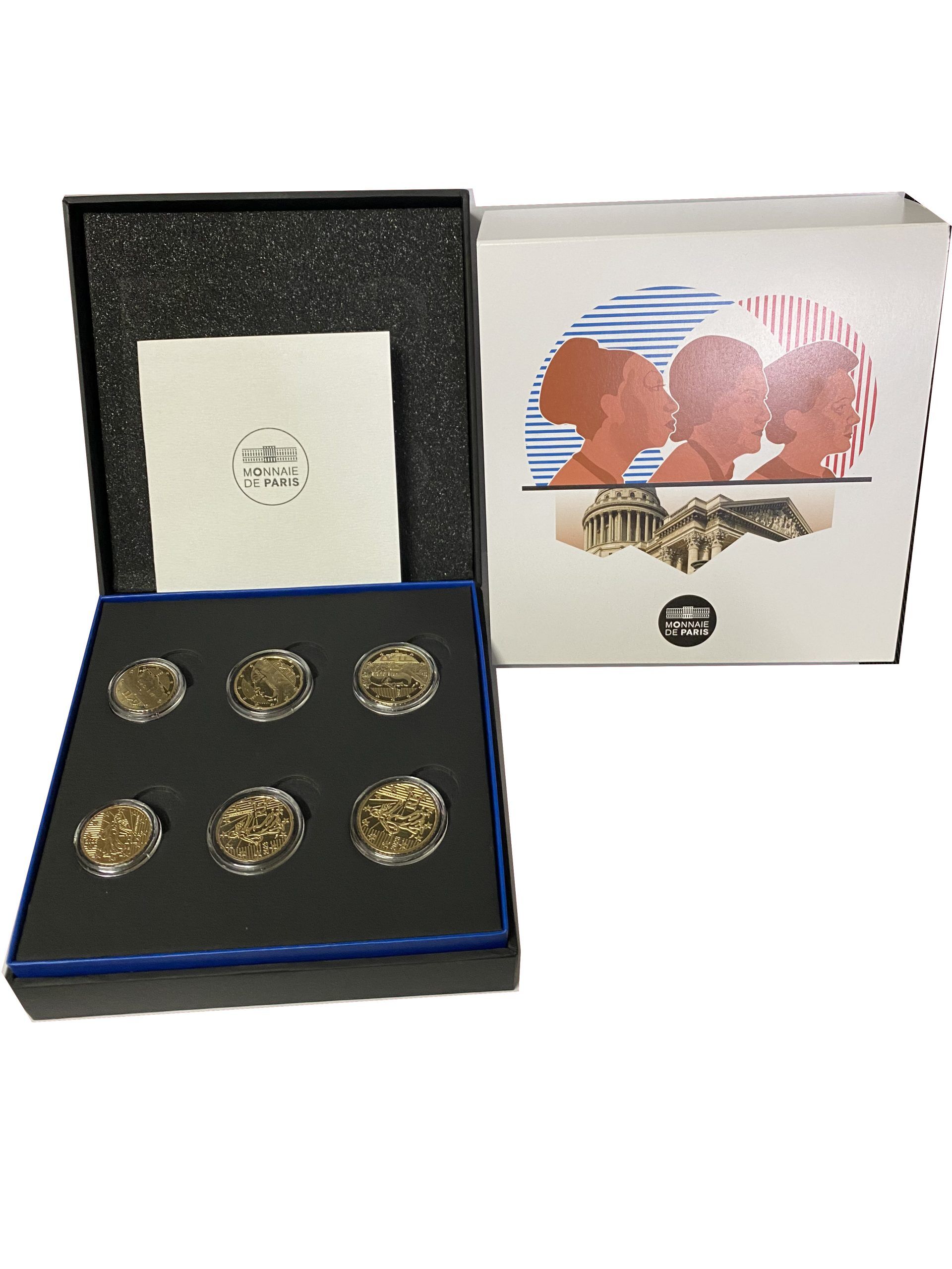 FRANCIA 2023 / 2024 PROOF - 10 20 50 CENT