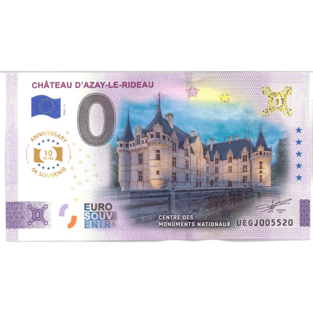 CHAT EAU D'AZAY LE RIDEN - 10° ANNIVERSARIO - COLORATA