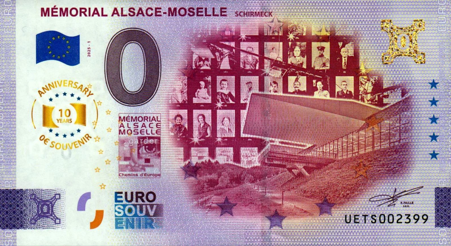 MEMORIAL ALSACE-MOSELLE ANNIVERSARY