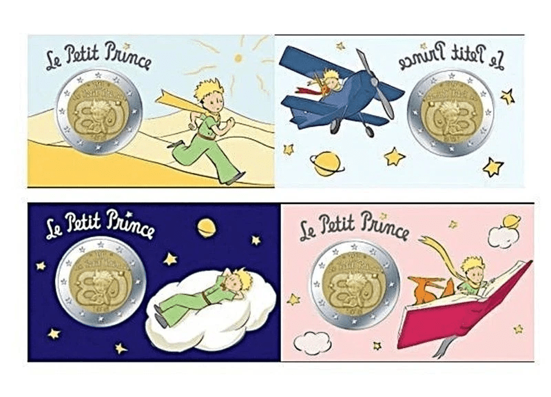 SERIE 4 COINCARD - 2€ FRANCIA 2026 - PICCOLO PRINCIPE