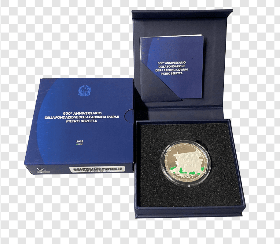 5€ ARGENTO ITALIA 2026 - BERETTA