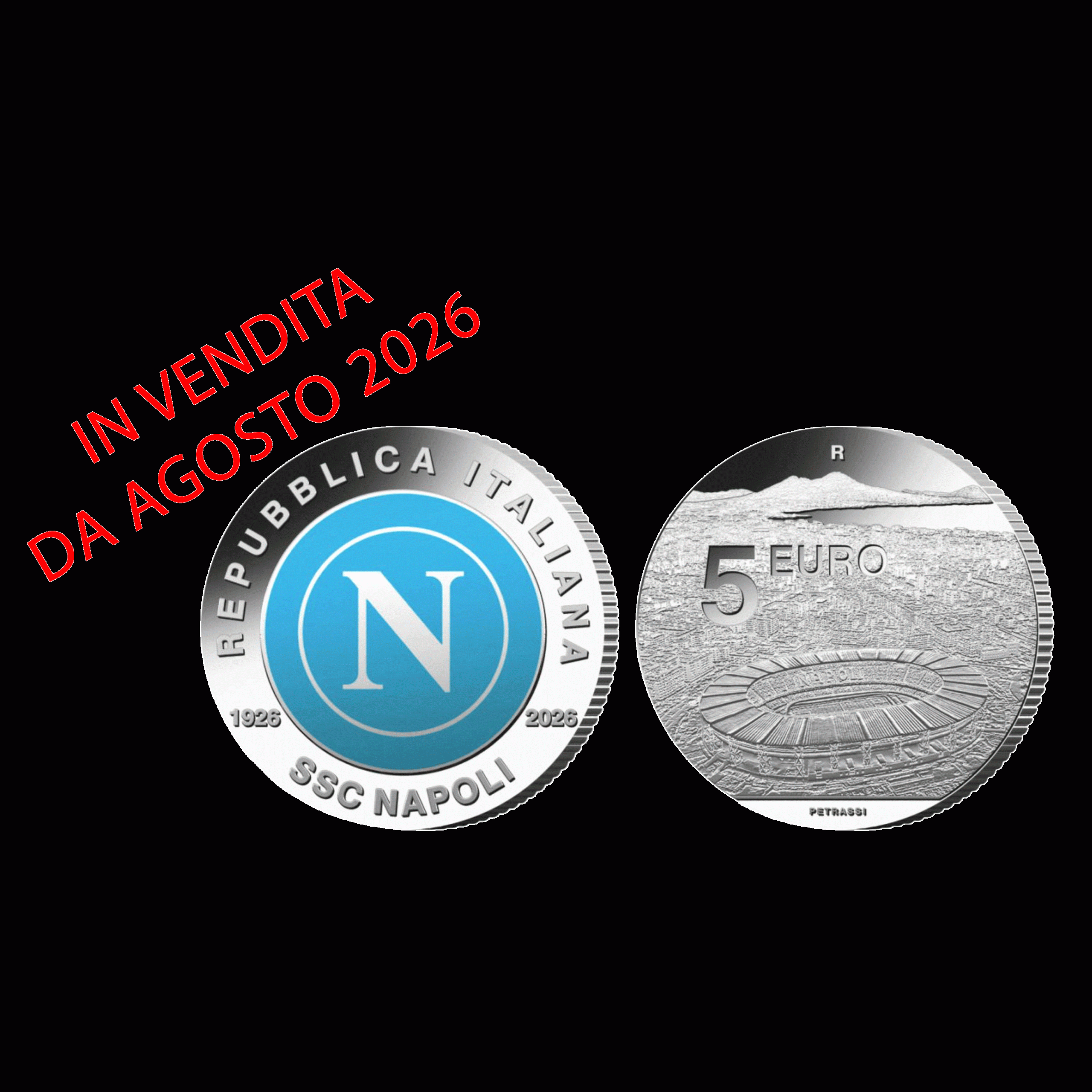 5€ ITALIA 2026 - SCC NAPOLI