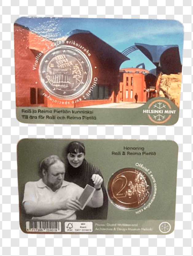 2€ EURO FINLANDIA 2026 - RAILI E REIMA - VERSIONE FINLANDIA