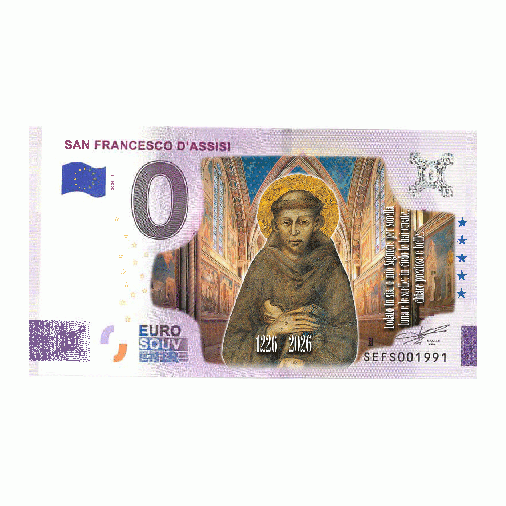 SAN FRANCESCO D'ASSISI 2026 COLORATA